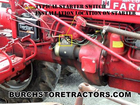 farmall cub starter